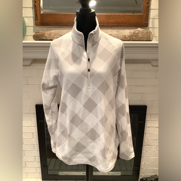 Eddie Bauer Tops - #211 Amazing Eddie Bauer Soft Fleece 3/4 Zip Pullover Sz XL